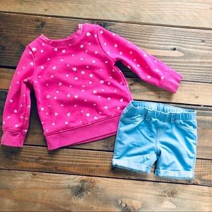 Super Cute 90’s Look Cat & Jack Toddler Outfit